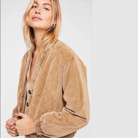 Free People Main Squeeze Bomber Jacket S